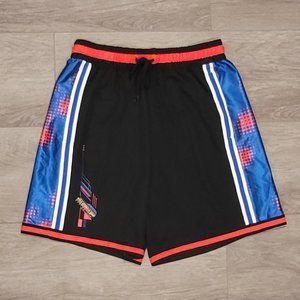Nike Black/Multi-color Athletic Basketball Shorts New Medium Men